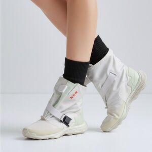 NikeLab NSW Gaiter Boot "Barely Green" White - Women's Size 8